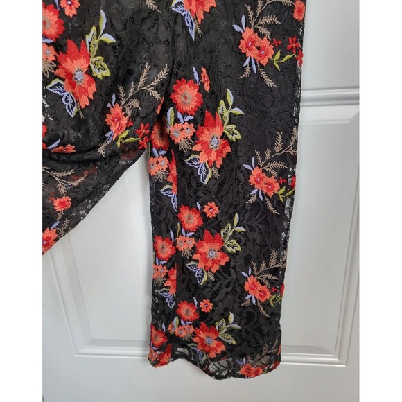 Lovers and Friends Floral Lace Jumpsuit Size S - Picture 7 of 9